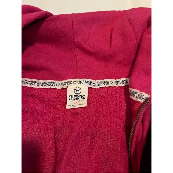Pink by Victoria's Secret zip up hoodie - Picture 3 of 5